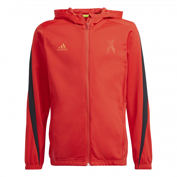 Αθλητική φόρμα Adidas X Football σε κόκκινο και μαύρο χρώμα Adidas 273975 3