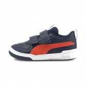 Αθλητικά παπούτσια με κόκκινες λεπτομέρειες, Multiflex SL V, μπλε Puma 273991 3