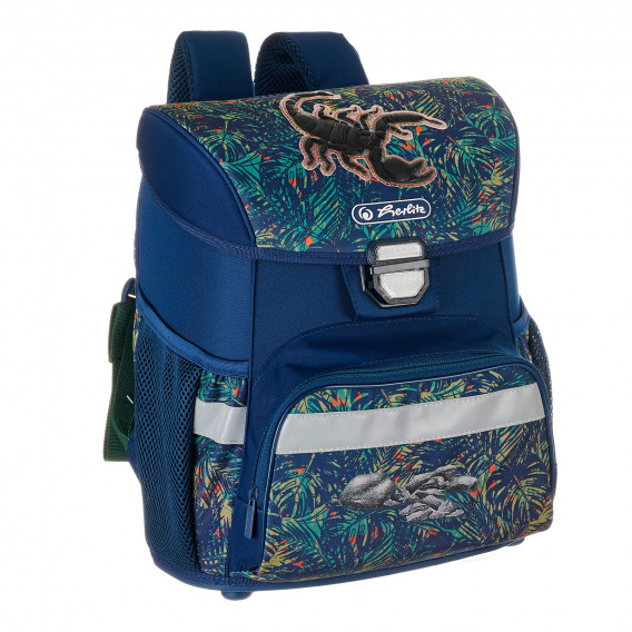 Σετ σακίδιο πλάτης με τσάντα και δύο ταξιδιωτικές τσάντες για αγόρι, μπλε Herlitz 274161 2