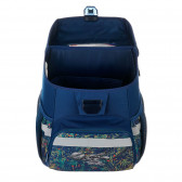 Σετ σακίδιο πλάτης με τσάντα και δύο ταξιδιωτικές τσάντες για αγόρι, μπλε Herlitz 274164 5
