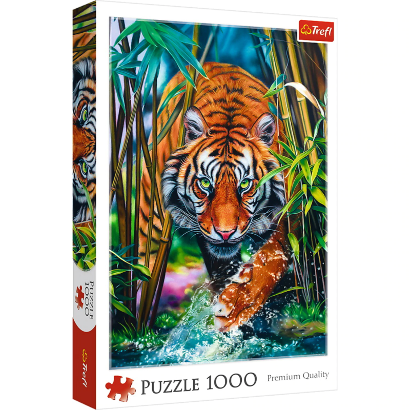 Παζλ - Επιθετική τίγρης, 1000 κομμάτια  274544