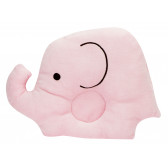 Βρεφικό μαξιλάρι - ελέφαντας, ροζ Ikonka 275279 