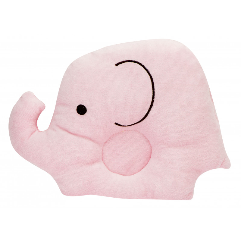 Βρεφικό μαξιλάρι - ελέφαντας, ροζ  275279