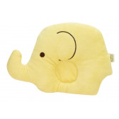 Βρεφικό μαξιλάρι - ελέφαντας, κίτρινο Ikonka 275282 