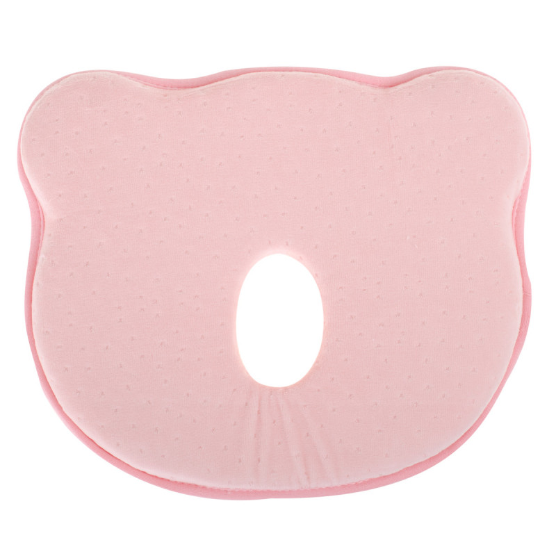 Βρεφικό μαξιλάρι - αρκουδάκι, ροζ  275284