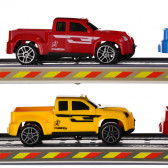 39 εκ. Κόκκινο autotransporter με 6 καρτ Dino Toys 275816 6