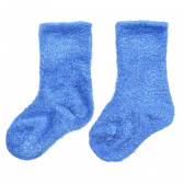 Σετ από δύο ζευγάρια βρεφικές κάλτσες σε λευκό και μπλε Z Generation 275845 2