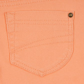 Πορτοκαλί βαμβακερό παντελόνι για κορίτσι. Tape a l'oeil 276205 3