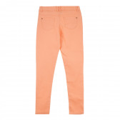 Πορτοκαλί βαμβακερό παντελόνι για κορίτσι. Tape a l'oeil 276206 4