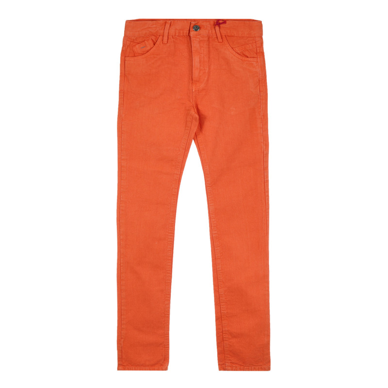Πορτοκαλί τζιν παντελόνι για κορίτσι  276322