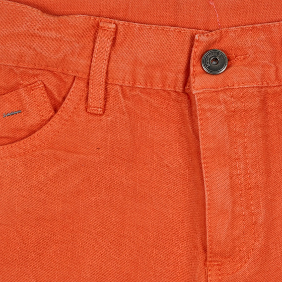 Πορτοκαλί τζιν παντελόνι για κορίτσι Tape a l'oeil 276323 2