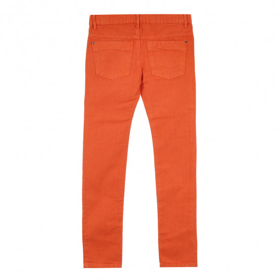 Πορτοκαλί τζιν παντελόνι για κορίτσι Tape a l'oeil 276325 4