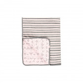 Κουβέρτα μωρού με γραφική εκτύπωση, ροζ Boboli 276639 