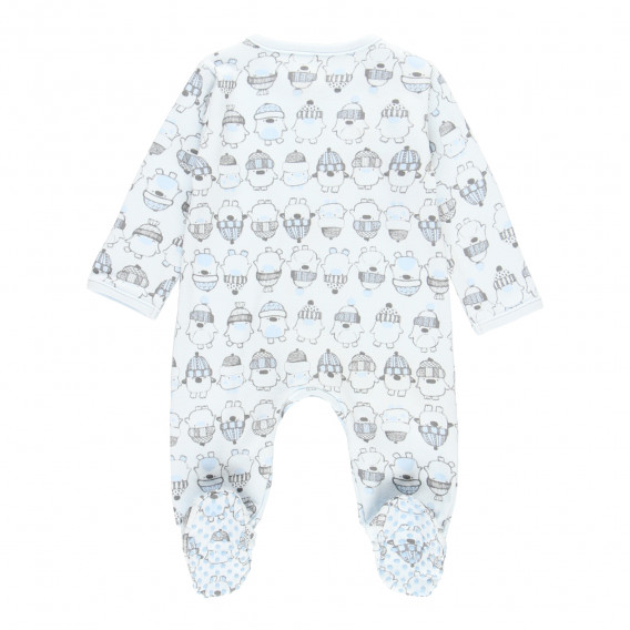 Βαμβακερές φόρμες για μωρό, γαλάζιο Boboli 276650 2