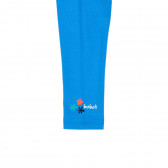 Βαμβακερό κολάν, με το λογότυπο της μάρκας, μπλε χρώματος Boboli 276878 3