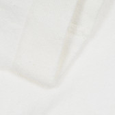 Βρεφικό καλσόν με εκτύπωση καρδιάς, λευκό Cool club 277120 3