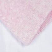 Σετ από δύο βρεφικά καλσόν σε ροζ και λευκό Cool club 277171 4