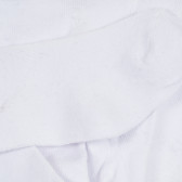 Βρεφικό Καλσόν, σε λευκό χρώμα για κορίτσι Cool club 277175 3