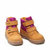 Μπότες με μοβ τόνους, καφέ χρώμα PRIMIGI 277721 3