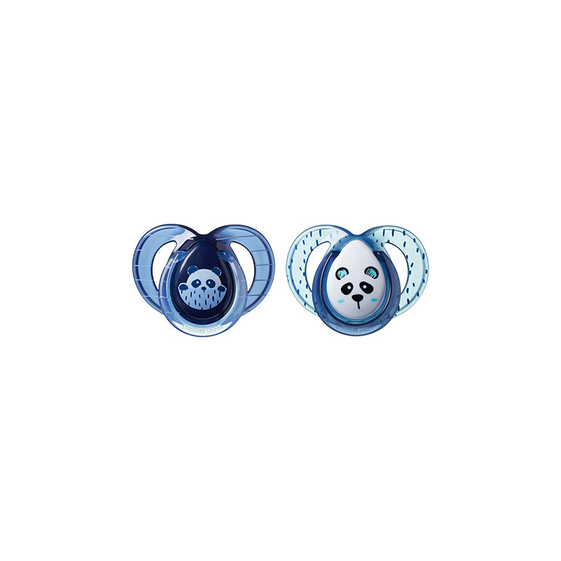 2 τεμ. Anytime «πιπίλα» με στάμπα panda για μωρό 18-36 μηνών  278003