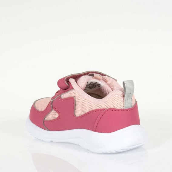Αθλητικά παπούτσια με ασημί λογότυπο της μάρκας, ροζ Puma 278024 4