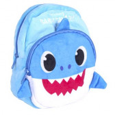 Βελούδινο σακίδιο Baby Shark, μπλε BABY SHARK 278037 