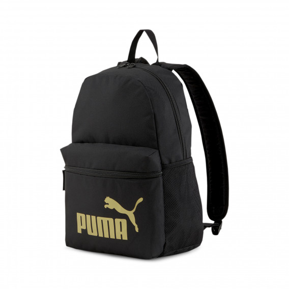 Σακίδιο με κίτρινο λογότυπο, μαύρο Puma 278057 