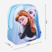 Σακίδιο πλάτης με την Έλσα και την Άννα από το Frozen Kingdom για ένα κορίτσι, μπλε Frozen 278079 3