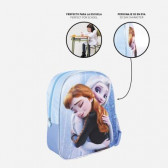 Σακίδιο πλάτης με την Έλσα και την Άννα από το Frozen Kingdom για ένα κορίτσι, μπλε Frozen 278081 5