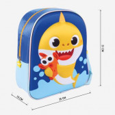 Σακίδιο πλάτης με τρισδιάστατη εκτύπωση Baby Shark, μπλε BABY SHARK 278136 3