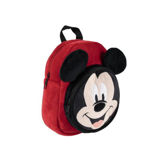 Mickey Mouse βελούδινο σακίδιο για αγόρι, κόκκινο Mickey Mouse 278142 
