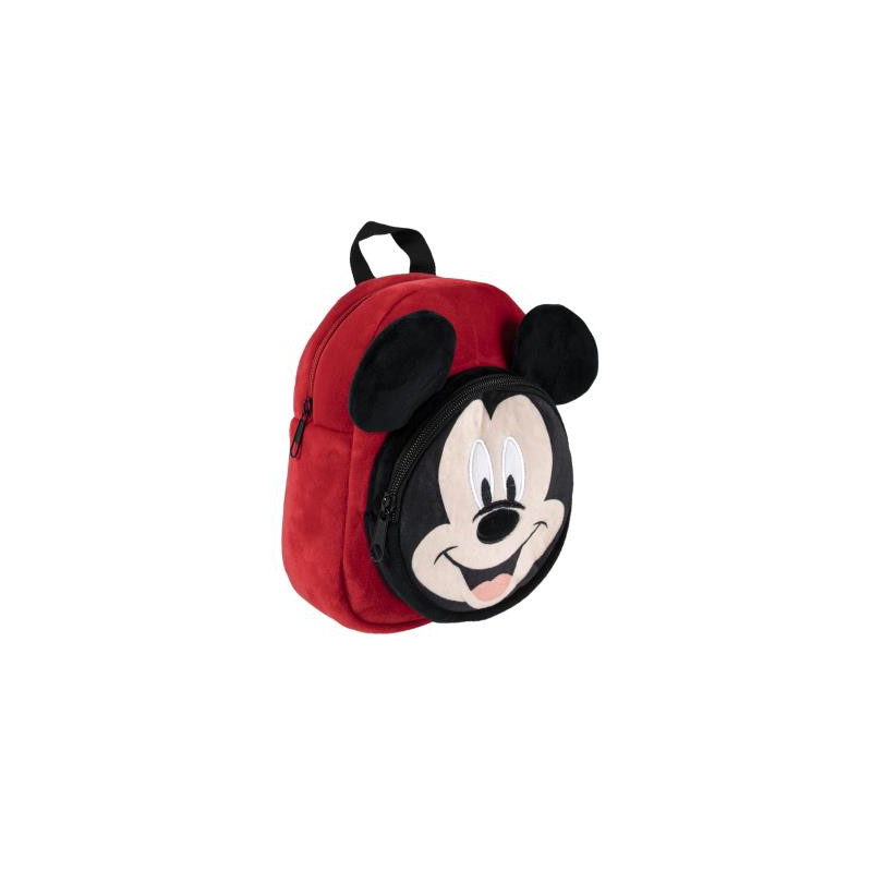 Mickey Mouse βελούδινο σακίδιο για αγόρι, κόκκινο  278142