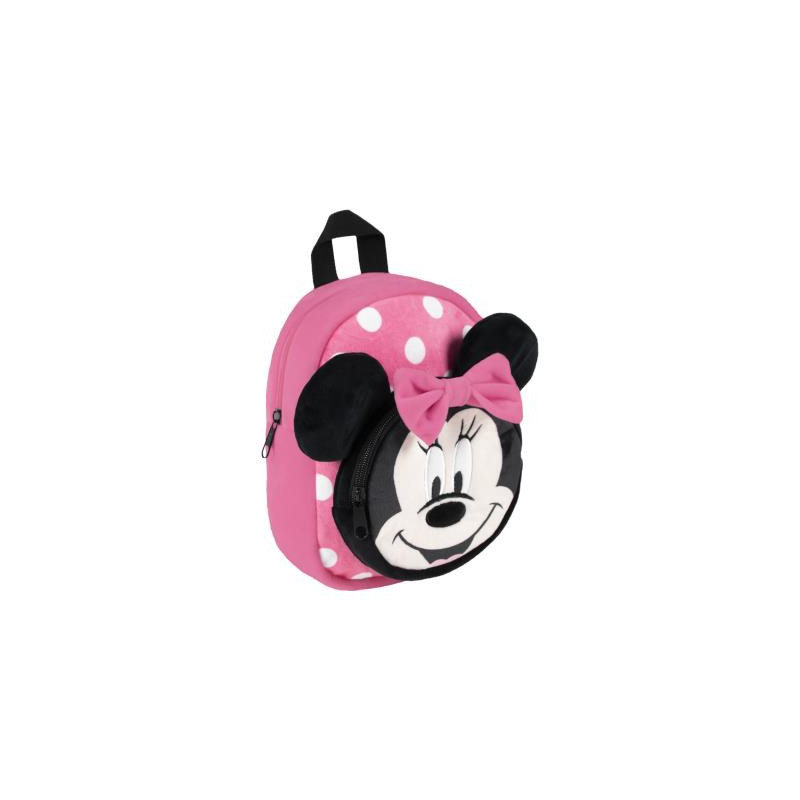 Minnie Mouse βελούδινο σακίδιο για κορίτσι, ροζ  278152