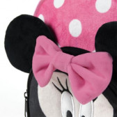 Minnie Mouse βελούδινο σακίδιο για κορίτσι, ροζ Minnie Mouse 278161 10