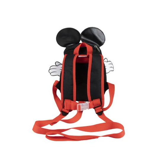 Μίνι παιδικό σακίδιο πλάτης με Mickey Mouse και ζώνη ασφαλείας για κορίτσι, μαύρο Mickey Mouse 278177 2