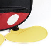 Μίνι παιδικό σακίδιο πλάτης με Mickey Mouse και ζώνη ασφαλείας για κορίτσι, μαύρο Mickey Mouse 278188 13