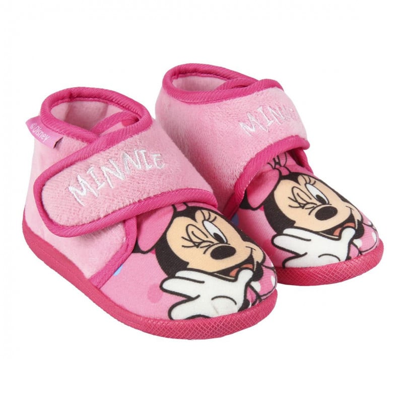 Παντόφλες με εκτύπωση Minnie Mouse, ροζ  278237