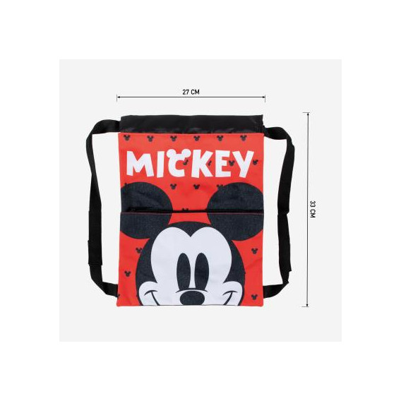 Τσάντα σακίδιο με Mickey Mouse για αγόρι, κόκκινο Mickey Mouse 278701 3