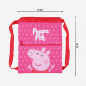 Τσάντα σακίδιο με Peppa Pig για κορίτσι, ροζ Peppa pig 278710 3