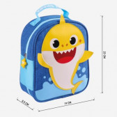 Τσάντα φαγητού με απλικέ Baby Shark για κορίτσι, μπλε BABY SHARK 278773 12