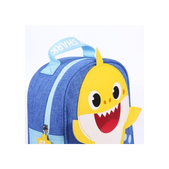 Τσάντα φαγητού με απλικέ Baby Shark για κορίτσι, μπλε BABY SHARK 278777 16