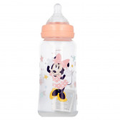 Μπουκάλι τροφοδοσίας πολυπροπυλενίου MINNIE INDIGO DREAMS, με πιπίλα 2 σταγόνες, 0+ μηνών, 360 ml, χρώμα: ροζ Minnie Mouse 279060 