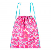 Σετ σακίδιο πλάτης με τσάντα και δύο ταξιδιωτικές τσάντες για κορίτσι, ροζ Herlitz 279143 9
