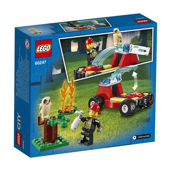 Lego - Δασική Πυρκαγιά, 84 μέρη Lego 279280 2