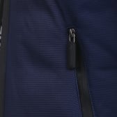 Unisex μπουφάν με επώνυμη κουκούλα, μπλε Guess 279302 4
