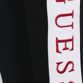 Αθλητικό παντελόνι με το λογότυπο της μάρκας, μαύρο Guess 279313 4