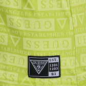 Μπλουζάκι με κοντά μανίκια με το λογότυπο της μάρκας, πράσινο Guess 279325 3