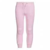 Αθλητικό παντελόνι σε απαλό ροζ χρώμα Guess 279409 