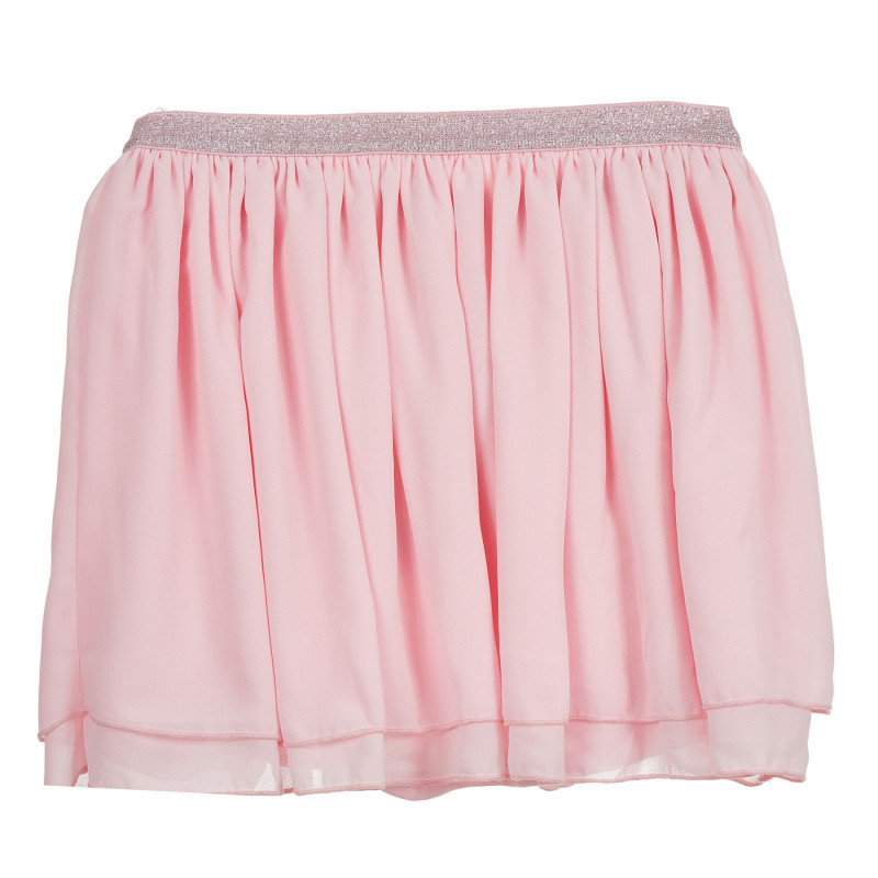 Cool Club ροζ φούστα με ελαστική μέση  280278