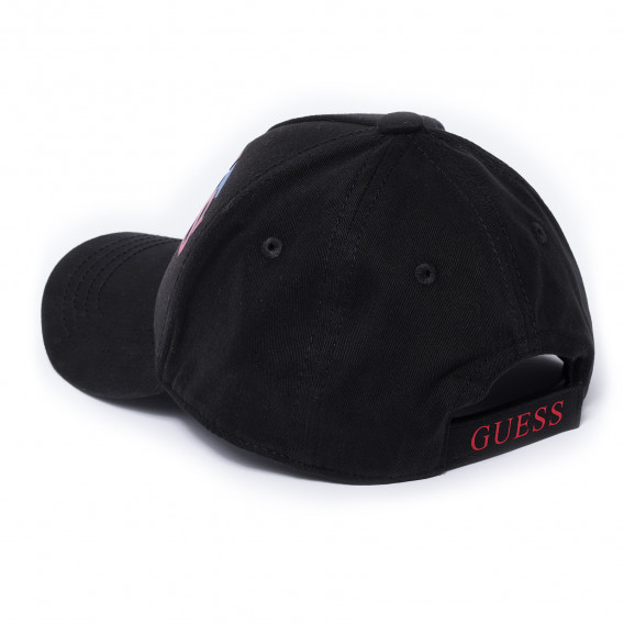 Καπέλο με το λογότυπο της μάρκας, για αγόρια, μαύρο Guess 280774 2